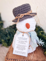 Digital PDF Wheat Stitch Snowman Crochet Pattern | Video