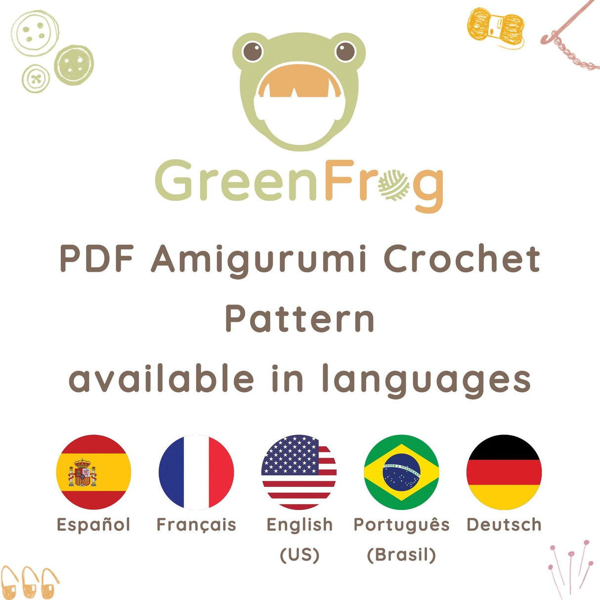 Digital PDF 3-in-1 Kpop Girl Crochet Pattern | Dress-Up Doll