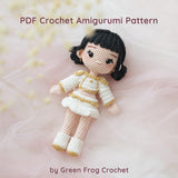 Digital PDF 3-in-1 Kpop Girl Crochet Pattern | Dress-Up Doll