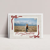 Christmas Card Template | Photo Card w Year-in-Review | Modern Canva 5x7