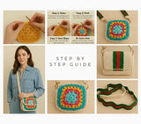 200+ Crochet Bag Patterns Bundle | Boho, Vintage & Modern PDF
