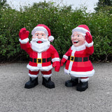 Santa Claus Papercraft SVG | 3D Christmas Decor Cut Files | Cricut & Cameo