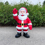 Santa Claus Papercraft SVG | 3D Christmas Decor Cut Files | Cricut & Cameo