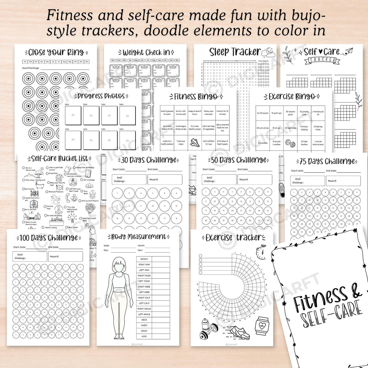 2026 Bullet Journal & Planner Bundle | 360+ Page Printable PDF