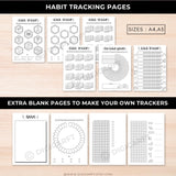 2026 Bullet Journal & Planner Bundle | 360+ Page Printable PDF