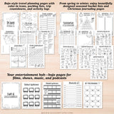 2026 Bullet Journal & Planner Bundle | 360+ Page Printable PDF