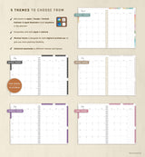 Premium Custom Digital Planner 2026 | Calendar Integrated PDF