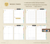 Premium Custom Digital Planner 2026 | Calendar Integrated PDF