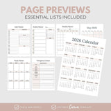 2026-2027 Digital Planner MRR | 45-Page Editable Canva PDF