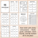 2026 Bullet Journal & Planner Bundle | 360+ Page Printable PDF