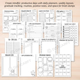 2026 Bullet Journal & Planner Bundle | 360+ Page Printable PDF