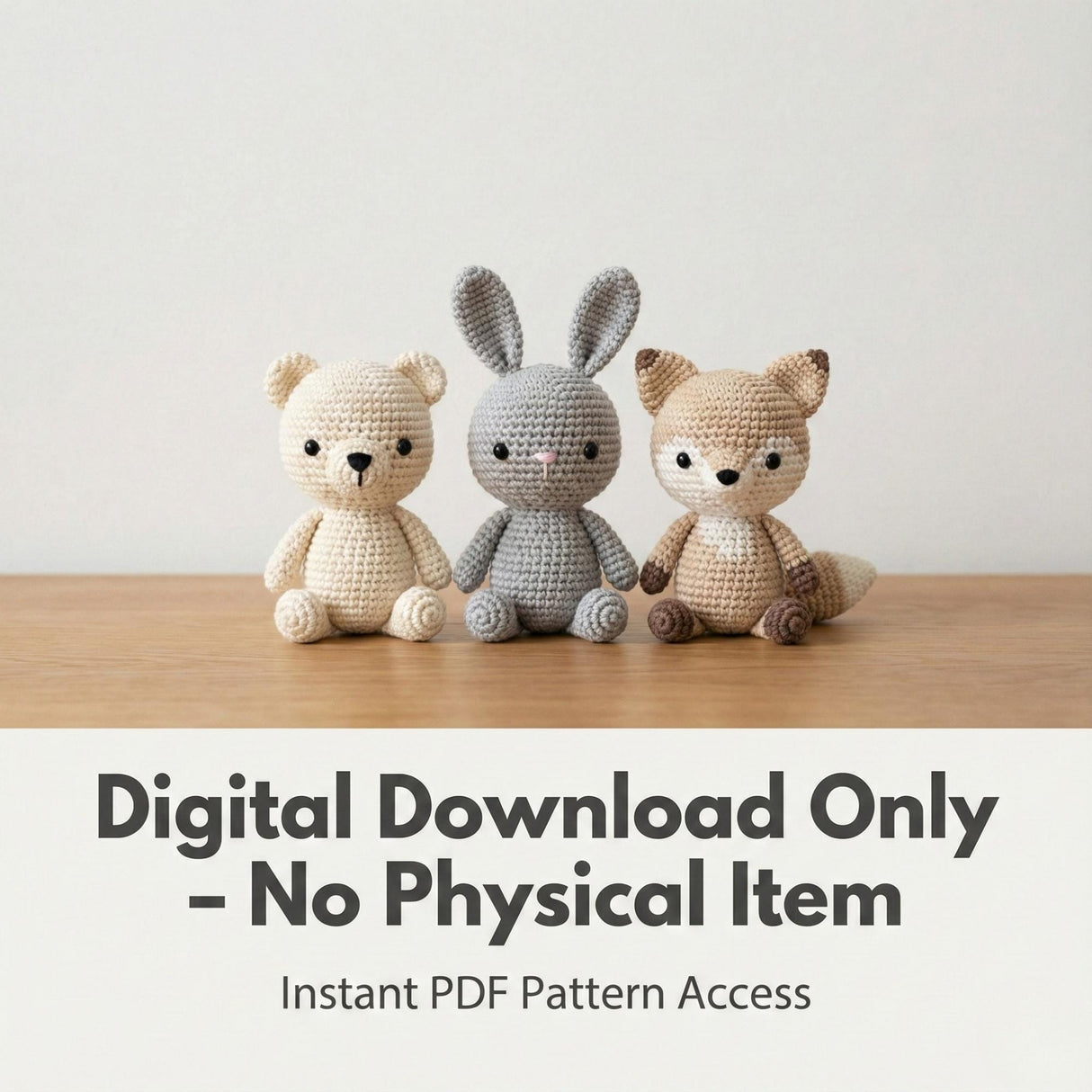 Digital PDF 500+ Amigurumi Crochet Patterns | Animal Bundle