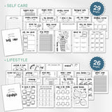 2026 Journal Planner Bundle | 430+ Premade Bullet Journal PDF