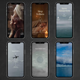 750 Wellness Coach Instagram Templates | Spiritual Reels & MRR