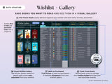 Digital Book Tracker Reading List | Google Sheets & Excel