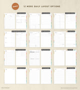Premium Custom Digital Planner 2026 | Calendar Integrated PDF