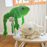 Digital PDF Big Frog Crochet Pattern | Giant Amigurumi
