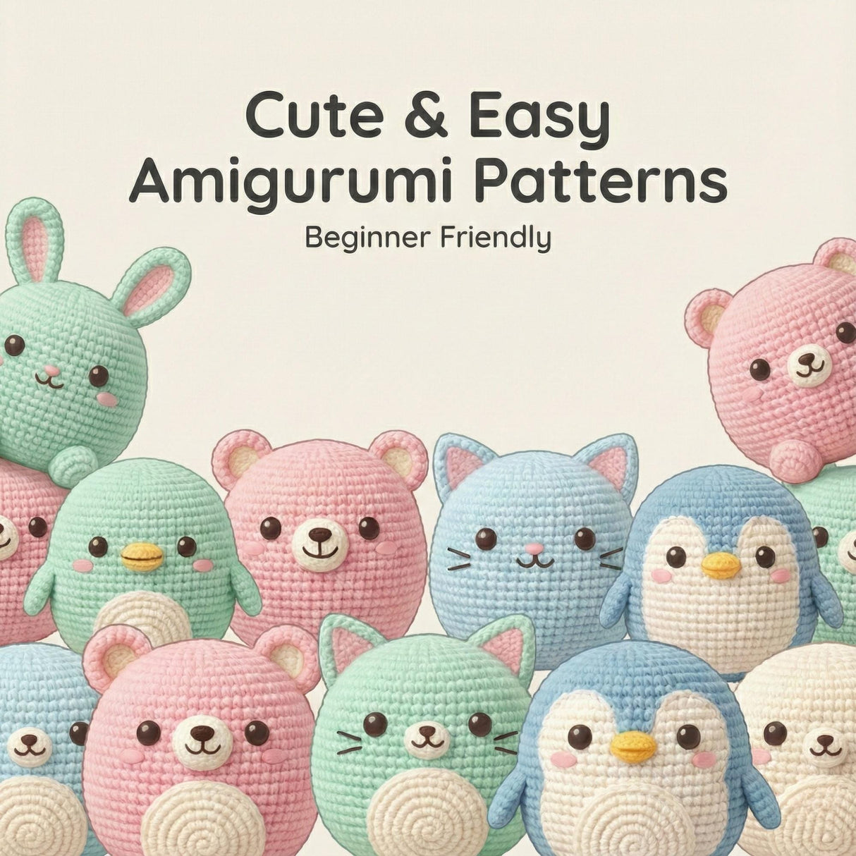 Digital PDF 500+ Amigurumi Crochet Patterns | Animal Bundle