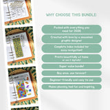 2026 Journal Planner Bundle | 430+ Premade Bullet Journal PDF