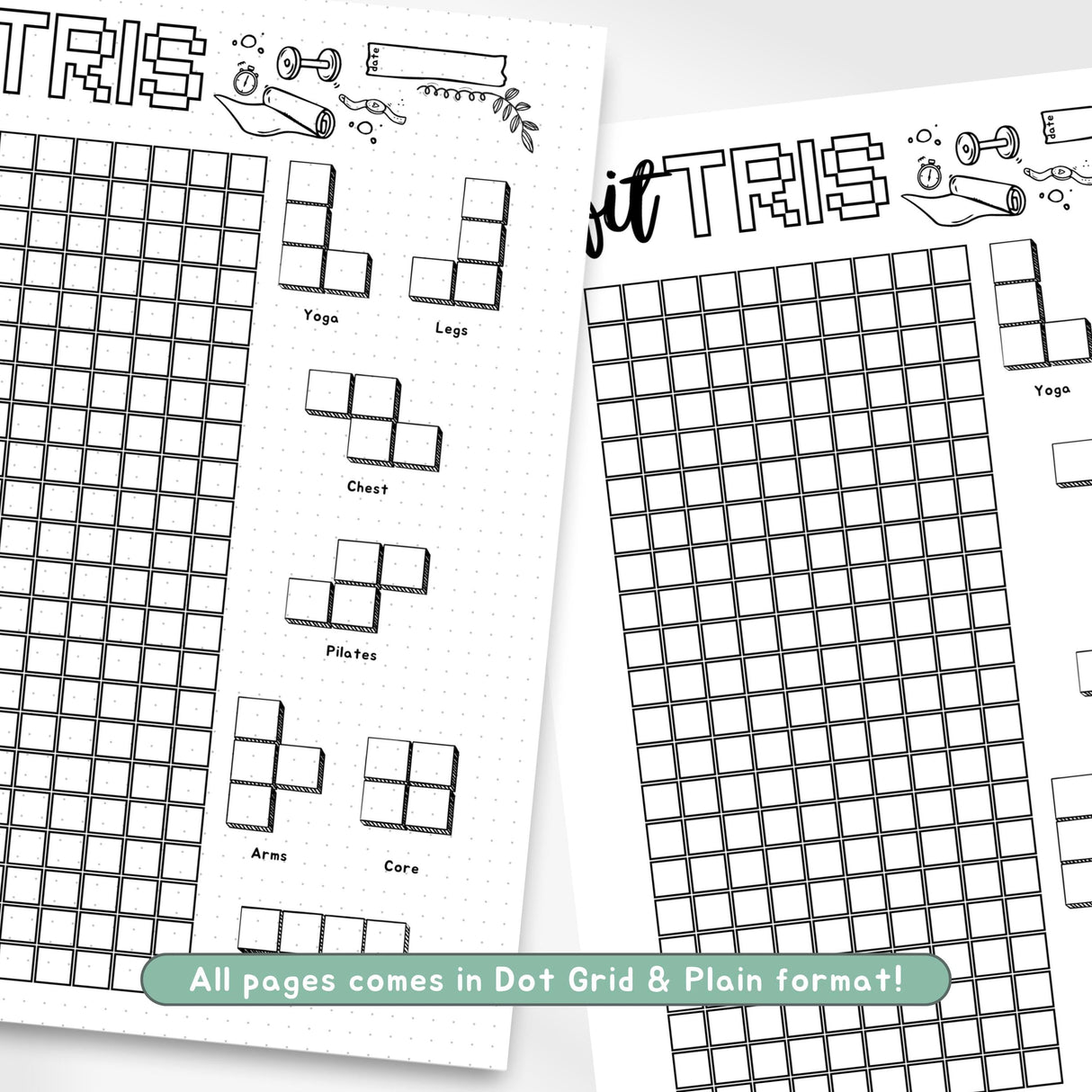 2026 Journal Planner Bundle | 430+ Premade Bullet Journal PDF