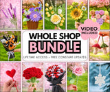 1500+ Flower Crochet Pattern Bundle | Whole Shop Amigurumi & Video