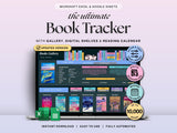 Digital Book Tracker Reading List | Google Sheets & Excel