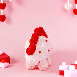 Heart Stegosaurus Crochet Pattern PDF | Valentine's Day Dino