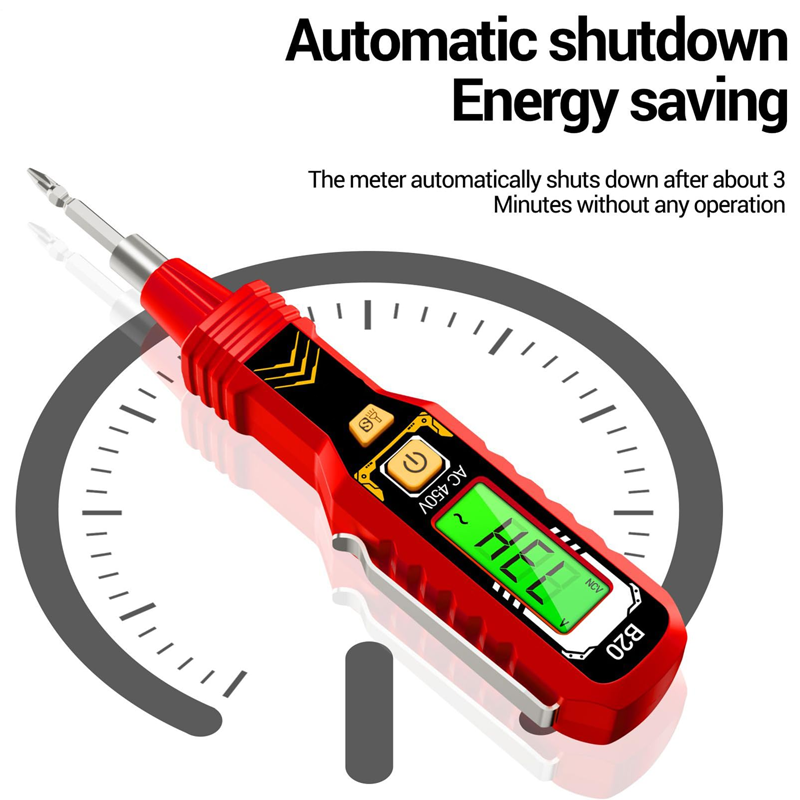 🚀 2026 Smart Tech | Non-Contact Voltage Tester | LCD Display for Clear Reading ⚡【50% OFF】