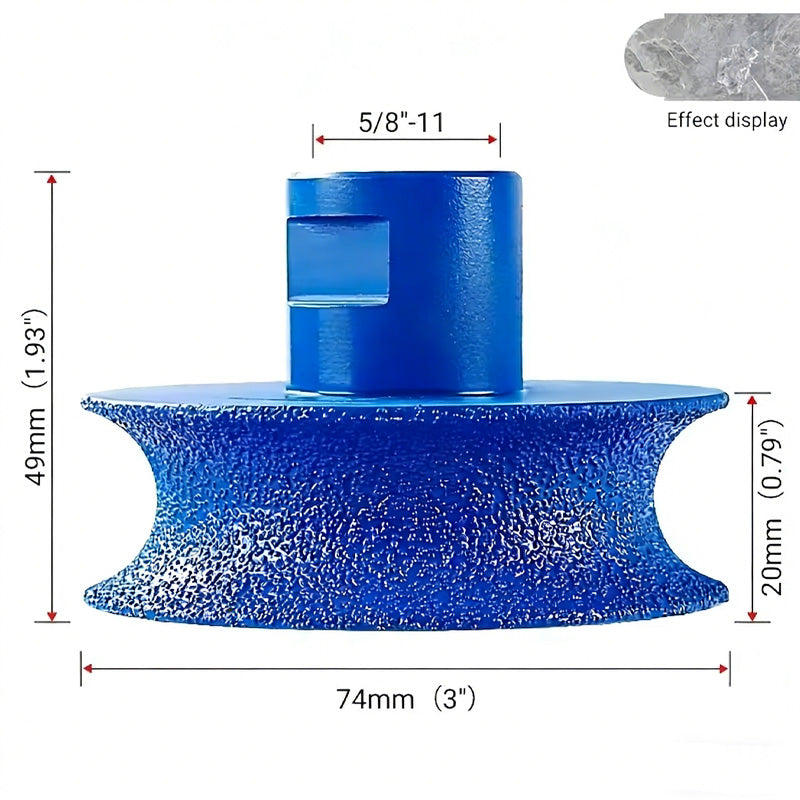 💎 Long-Lasting & Aggressive | Stone Granite Concave Grinding Disc | Saves Time & Effort 🕒【-50%】