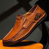 📢📢50%  OFF !! ⏰🔥Breathable calfskin🔥Classic comfortable leather shoes for men