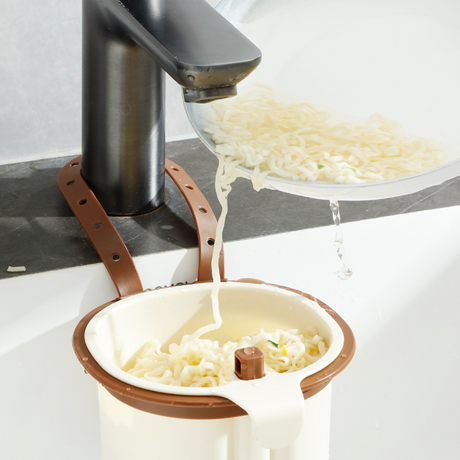 🧽 Strong-Suction & Stable | Sink Drain Basket | Space-Saving Organizer 🌀【55% OFF】