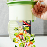 🧽 Strong-Suction & Stable | Sink Drain Basket | Space-Saving Organizer 🌀【55% OFF】