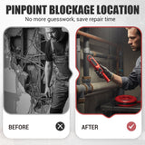 🎯 Pinpoint Blockage Depth | Advanced Pipe Inspection Camera | Clear Visuals 📏【Limited Offer】