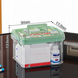 ✈️ Travel-Sized Pharmacy | 2-Layer Portable Medicine Organizer 🧳【50% OFF】