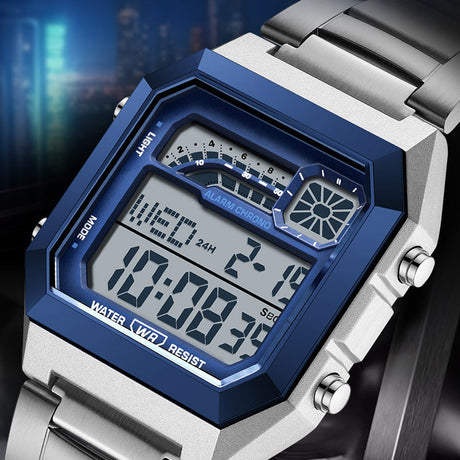 🌙 Glow-in-Dark Display | Square Sports Watch for All Genders 🌟【-50%】