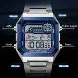 🌙 Glow-in-Dark Display | Square Sports Watch for All Genders 🌟【-50%】