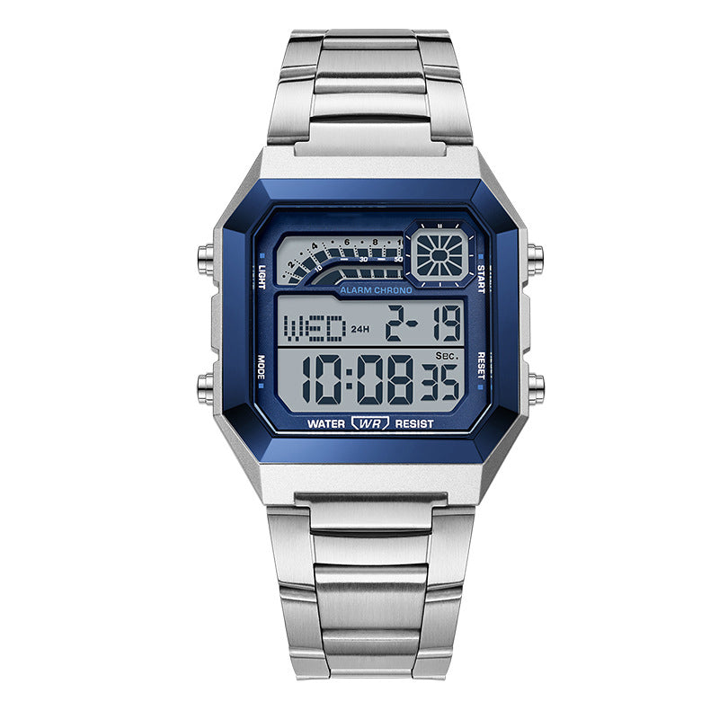 🌙 Glow-in-Dark Display | Square Sports Watch for All Genders 🌟【-50%】