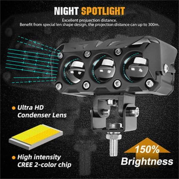 💡 Ultimate Road Illumination | Powerful Motorbike LED Driving Lights ⚡【-50% OFF】