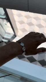 NO TE ENAMORES BRACELET (14K WHITE GOLD LIFETIME WARRANTY).